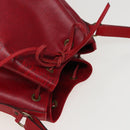 LOUIS VUITTON Epi Petit Noe Shoulder Bag Red M44107 LV Auth 77898-6