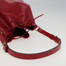 LOUIS VUITTON Epi Petit Noe Shoulder Bag Red M44107 LV Auth 77898-7