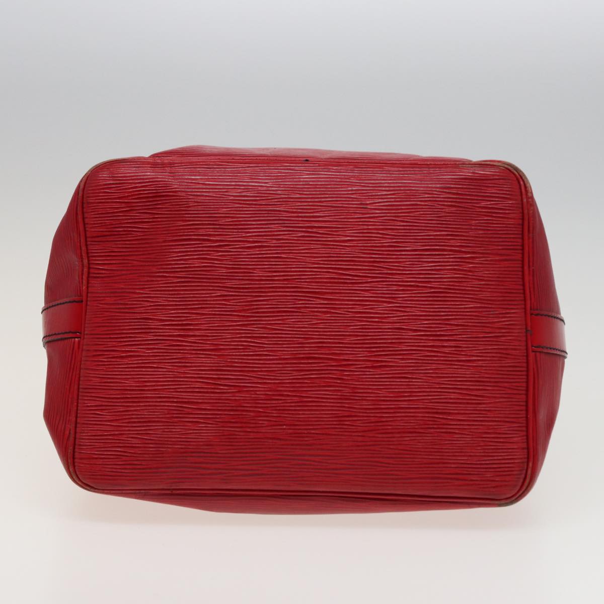 LOUIS VUITTON Epi Petit Noe Shoulder Bag Red M44107 LV Auth 77899