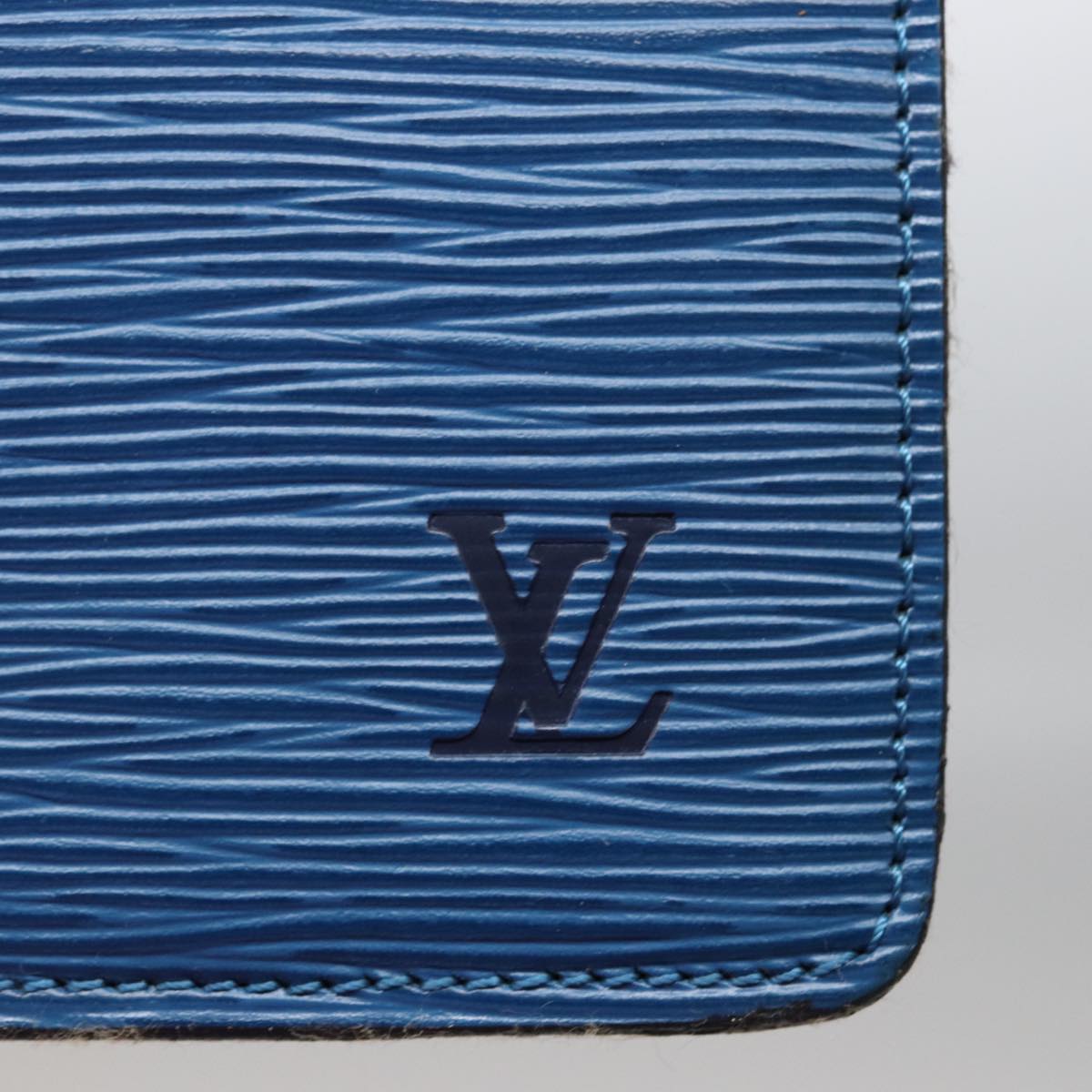 LOUIS VUITTON Epi Riviera Hand Bag Blue M48185 LV Auth 77903