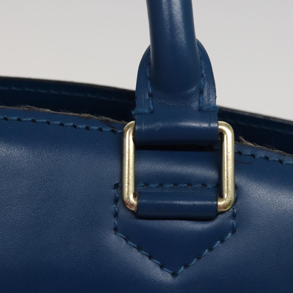 LOUIS VUITTON Epi Riviera Hand Bag Blue M48185 LV Auth 77903