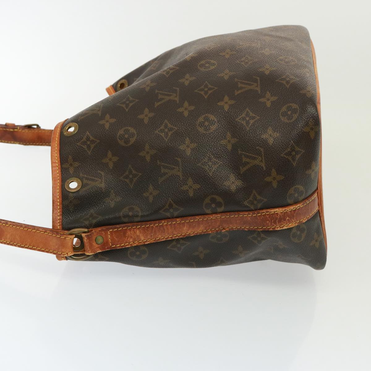 LOUIS VUITTON Monogram Petit Noe Shoulder Bag M42226 LV Auth 77915