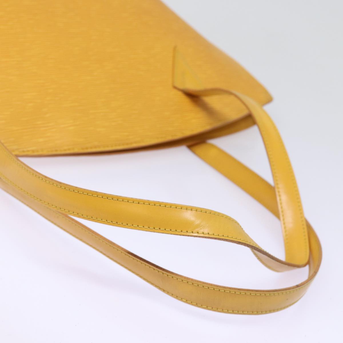 LOUIS VUITTON Epi Saint Jacques Shopping Shoulder Bag Yellow M52279 Auth 77922