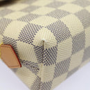 LOUIS VUITTON Damier Azur Pochette Cosmetic PM Pouch N60024 LV Auth 77924AM-15
