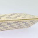 LOUIS VUITTON Damier Azur Pochette Cosmetic PM Pouch N60024 LV Auth 77924AM-5