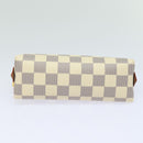 LOUIS VUITTON Damier Azur Pochette Cosmetic PM Pouch N60024 LV Auth 77924AM-6