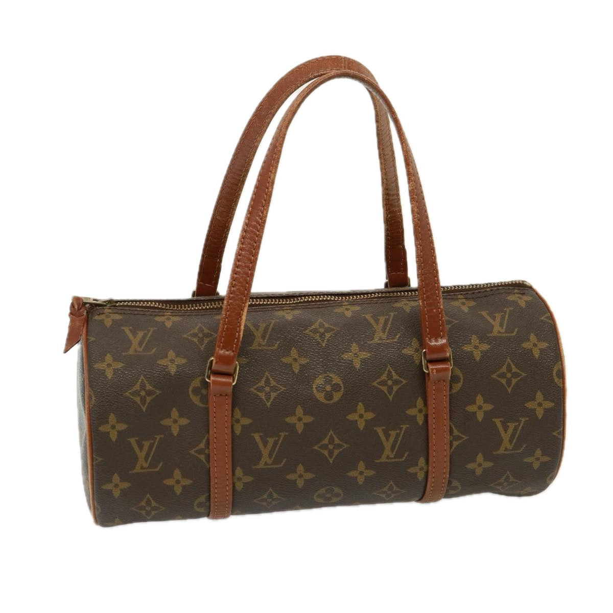 LOUIS VUITTON Monogram Papillon 30 Hand Bag M51385 LV Auth 77927