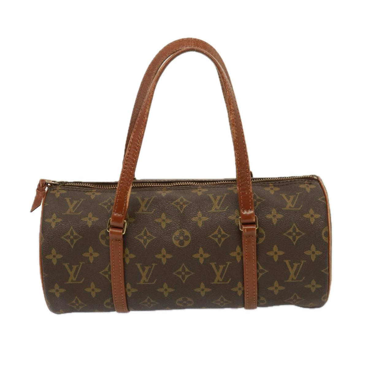 LOUIS VUITTON Monogram Papillon 30 Hand Bag M51385 LV Auth 77927