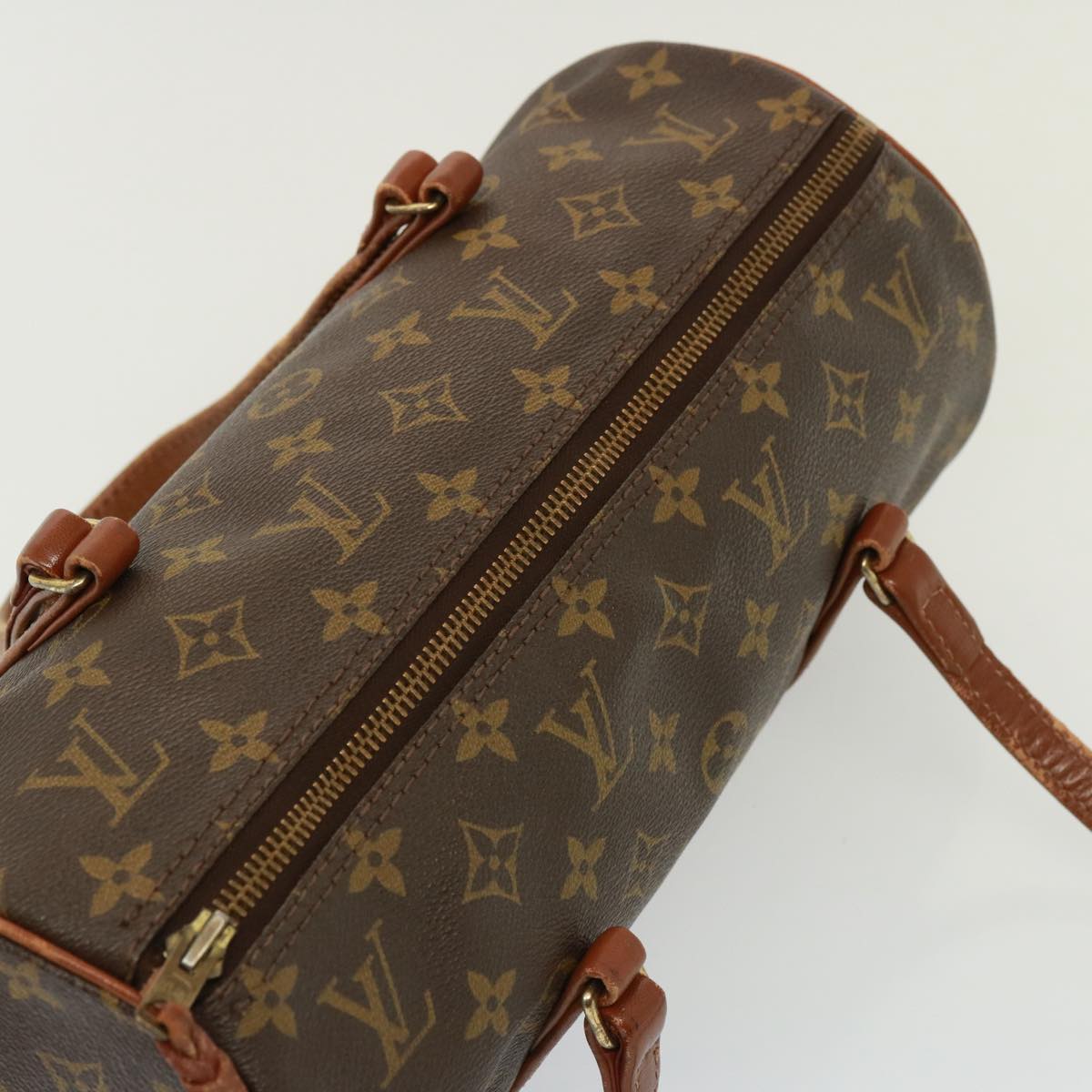 LOUIS VUITTON Monogram Papillon 30 Hand Bag M51385 LV Auth 77927