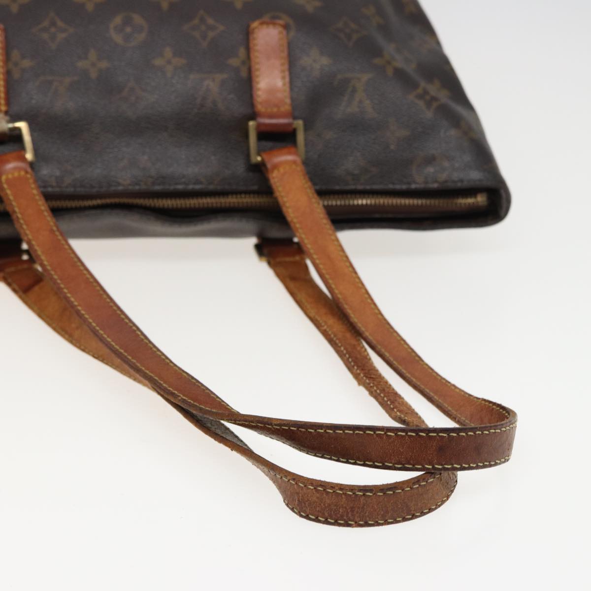 LOUIS VUITTON Monogram Cabas Mezzo Tote Bag M51151 LV Auth 77943