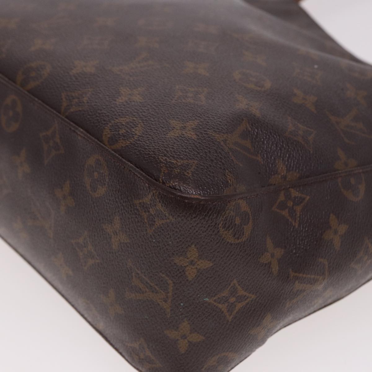 LOUIS VUITTON Monogram Looping GM Shoulder Bag M51145 LV Auth 77944