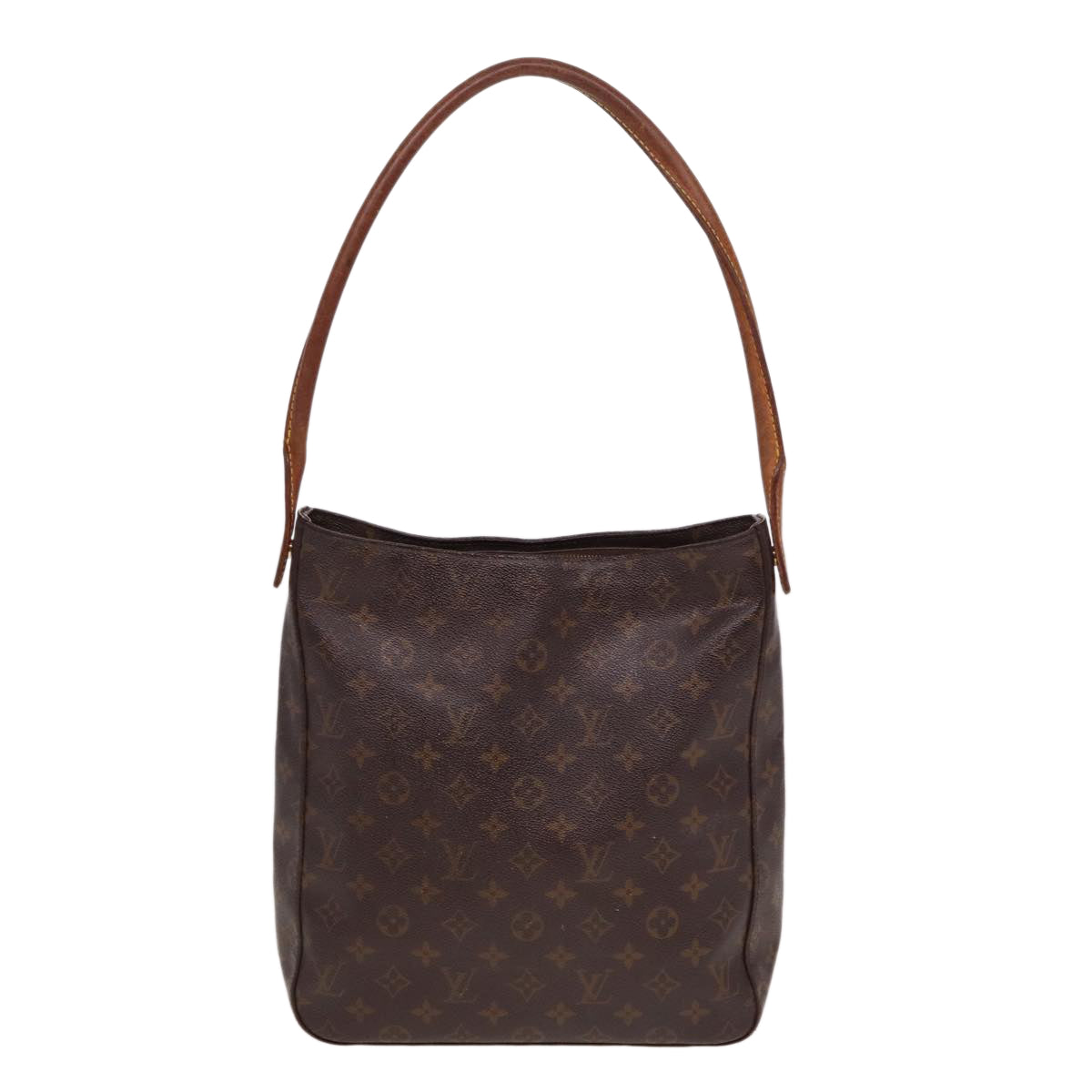 LOUIS VUITTON Monogram Looping GM Shoulder Bag M51145 LV Auth 77944