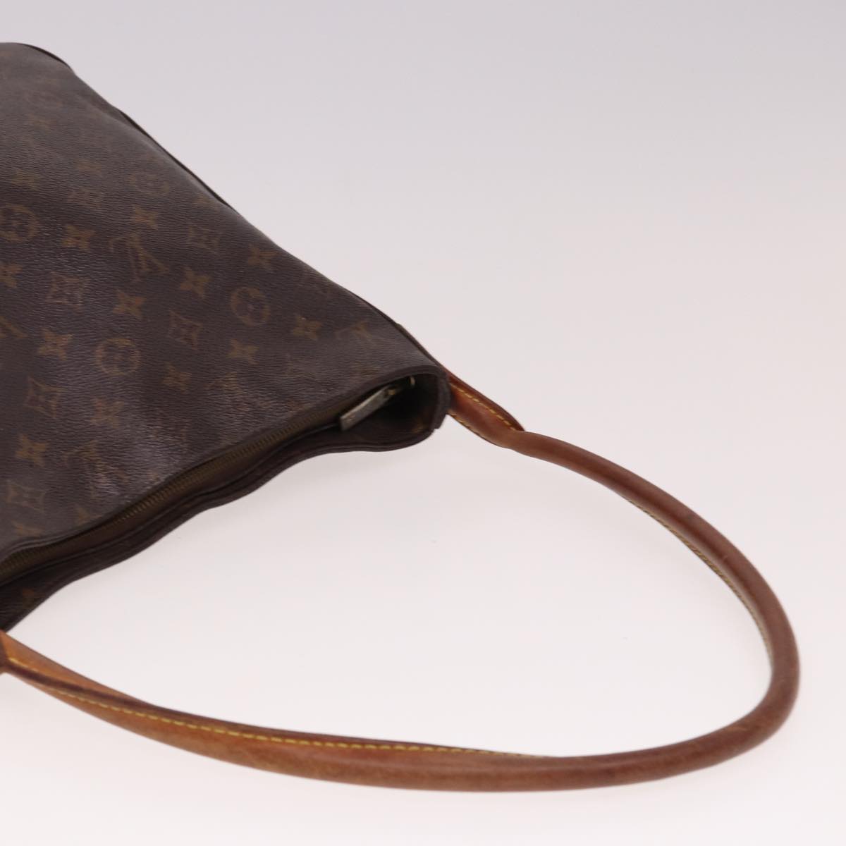 LOUIS VUITTON Monogram Looping GM Shoulder Bag M51145 LV Auth 77944