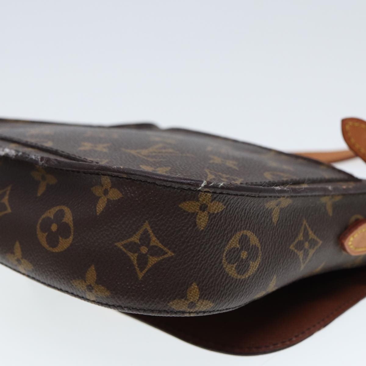 LOUIS VUITTON Monogram Saint Cloud MM Shoulder Bag M51243 LV Auth 77965