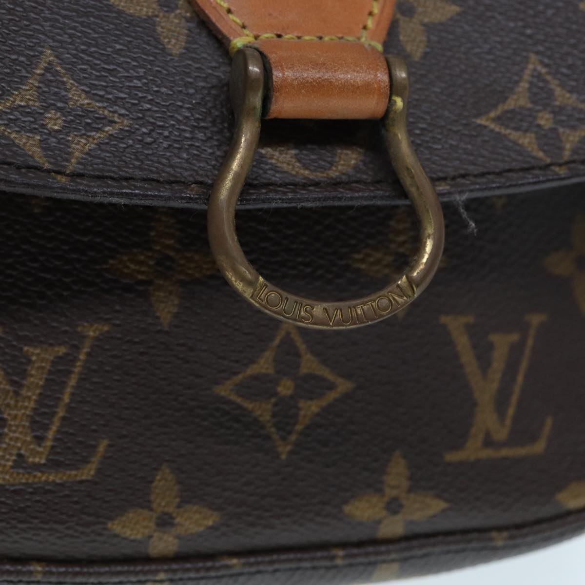 LOUIS VUITTON Monogram Saint Cloud MM Shoulder Bag M51243 LV Auth 77965