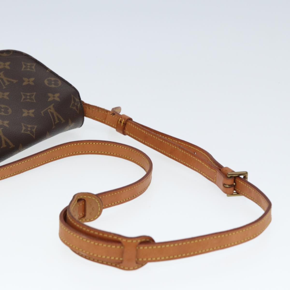 LOUIS VUITTON Monogram Saint Cloud MM Shoulder Bag M51243 LV Auth 77965