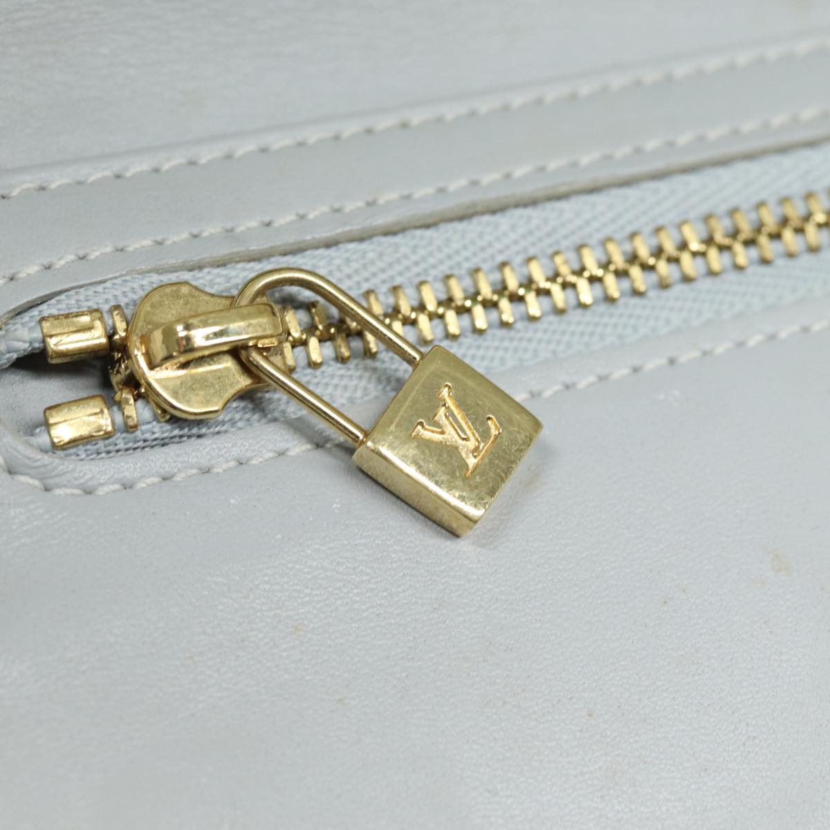 LOUIS VUITTON Monogram Vernis Walker Gris M91031 LV Auth 77991