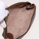 LOUIS VUITTON Monogram Trousse Demi Ronde Cosmetic Pouch M47520 LV Auth 77992-7