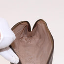 LOUIS VUITTON Monogram Trousse Demi Ronde Cosmetic Pouch M47520 LV Auth 77992-8