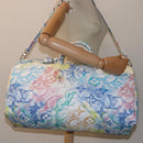 LOUIS VUITTON Monogram Pastel Keepall Bandouliere 50 Bag M57486 LV Auth 77999S-25