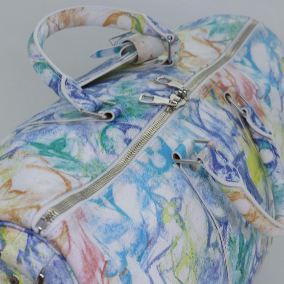 LOUIS VUITTON Monogram Pastel Keepall Bandouliere 50 Bag M57486 LV Auth 77999S