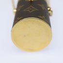 LOUIS VUITTON Monogram Lipstick Case Cosmetic Pouch MP2406 LV Auth 78001A-5