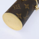 LOUIS VUITTON Monogram Lipstick Case Cosmetic Pouch MP2406 LV Auth 78001A-15