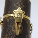 LOUIS VUITTON Monogram Lipstick Case Cosmetic Pouch MP2406 LV Auth 78001A-18