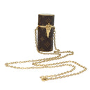 LOUIS VUITTON Monogram Lipstick Case Cosmetic Pouch MP2406 LV Auth 78001A-1