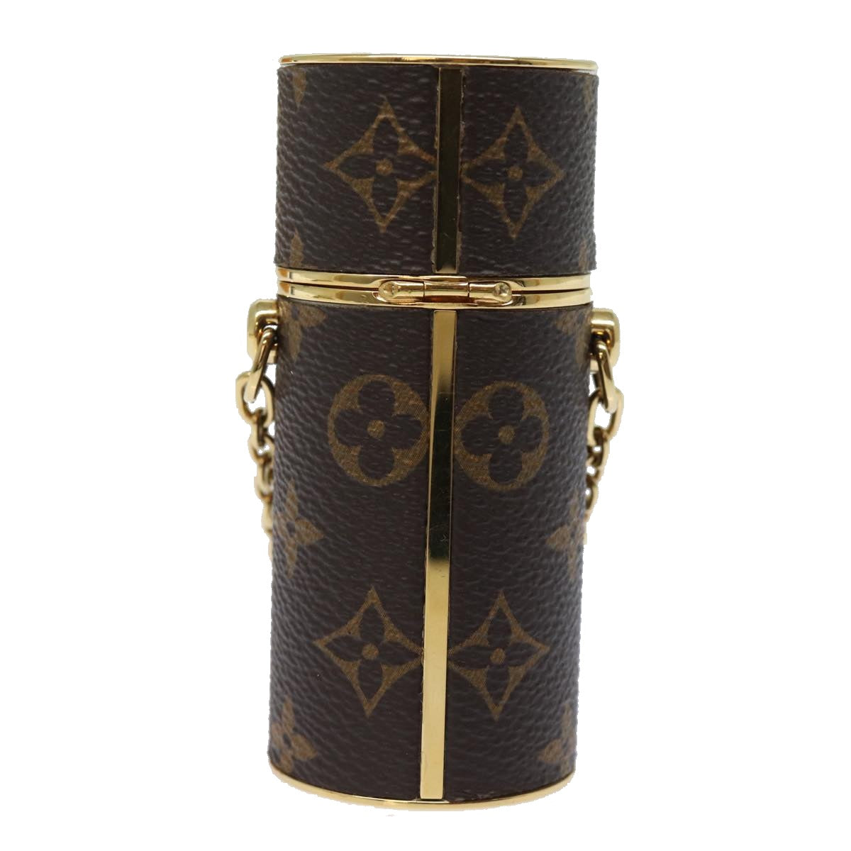 LOUIS VUITTON Monogram Lipstick Case Cosmetic Pouch MP2406 LV Auth