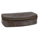 LOUIS VUITTON Monogram Poche Monte Carlo Jewelry Box M47352 LV Auth 78002-1