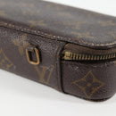 LOUIS VUITTON Monogram Poche Monte Carlo Jewelry Box M47352 LV Auth 78002-16