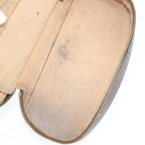 LOUIS VUITTON Monogram Poche Monte Carlo Jewelry Box M47352 LV Auth 78002