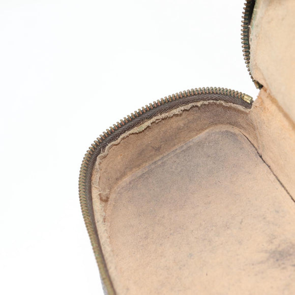 LOUIS VUITTON Monogram Poche Monte Carlo Jewelry Box M47352 LV Auth 78002