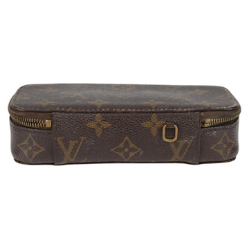 LOUIS VUITTON Monogram Poche Monte Carlo Jewelry Box M47352 LV Auth 78002 - 0