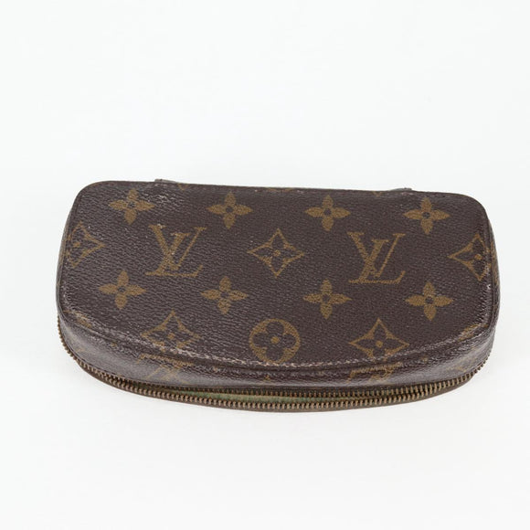LOUIS VUITTON Monogram Poche Monte Carlo Jewelry Box M47352 LV Auth 78002