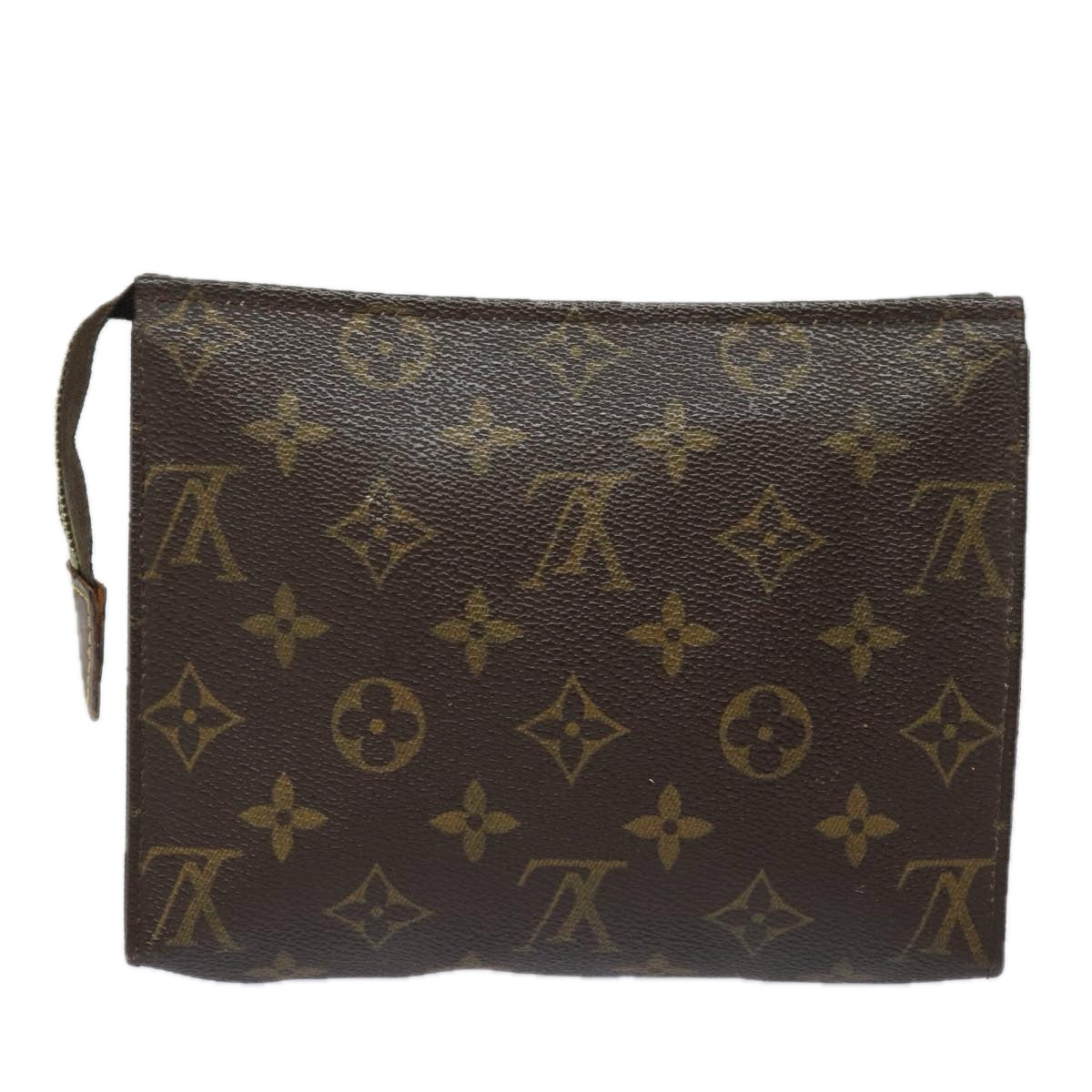 LOUIS VUITTON Monogram Poche Toilette 19 Pouch M47544 LV Auth 78011 - 0