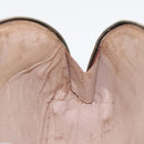 LOUIS VUITTON Monogram Trousse Demi Ronde Cosmetic Pouch M47520 LV Auth 78012-11