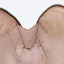 LOUIS VUITTON Monogram Trousse Demi Ronde Cosmetic Pouch M47520 LV Auth 78012-17