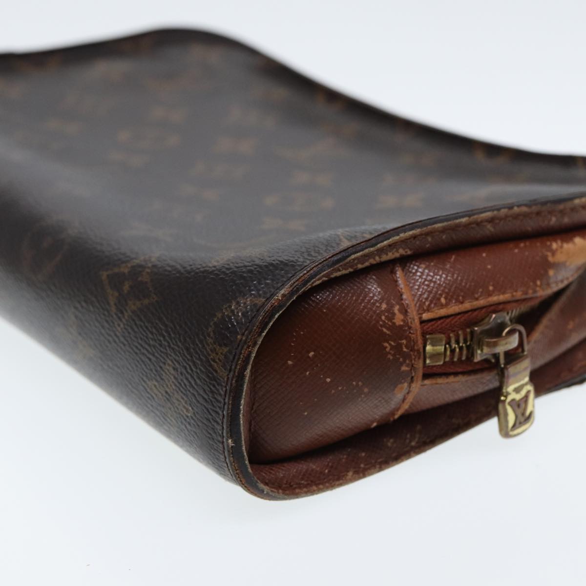 LOUIS VUITTON Monogram Orsay Clutch Bag M51790 LV Auth 78016