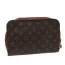 LOUIS VUITTON Monogram Orsay Clutch Bag M51790 LV Auth 78018-1