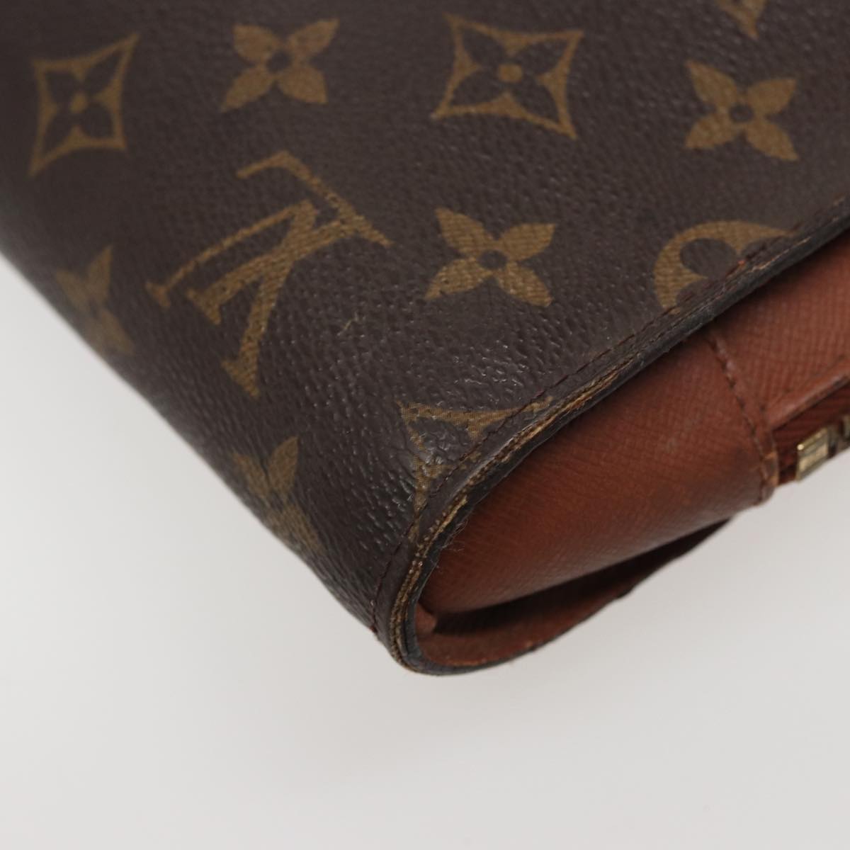 LOUIS VUITTON Monogram Orsay Clutch Bag M51790 LV Auth 78018