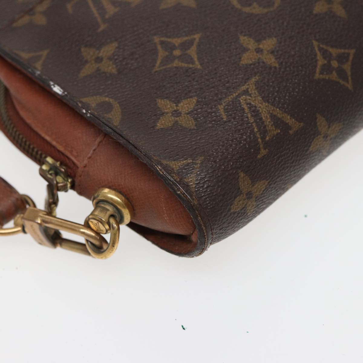 LOUIS VUITTON Monogram Orsay Clutch Bag M51790 LV Auth 78018