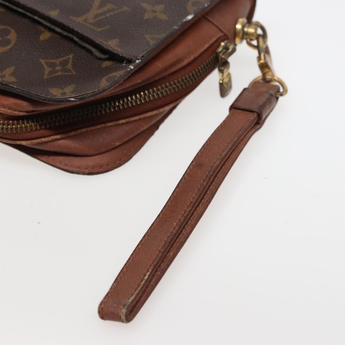 LOUIS VUITTON Monogram Orsay Clutch Bag M51790 LV Auth 78018