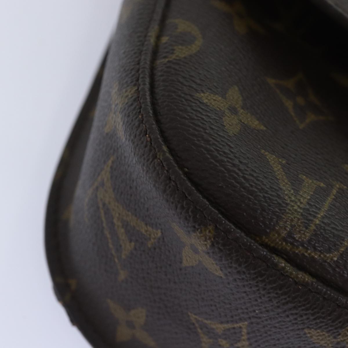 LOUIS VUITTON Monogram Saint Cloud GM Shoulder Bag M51242 LV Auth 78023