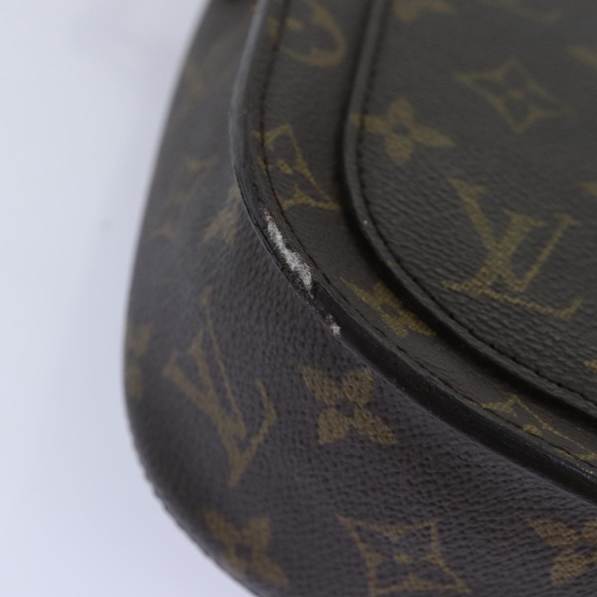 LOUIS VUITTON Monogram Saint Cloud GM Shoulder Bag M51242 LV Auth 78023