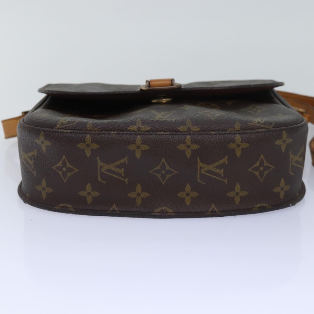 LOUIS VUITTON Monogram Saint Cloud GM Shoulder Bag M51242 LV Auth 78023