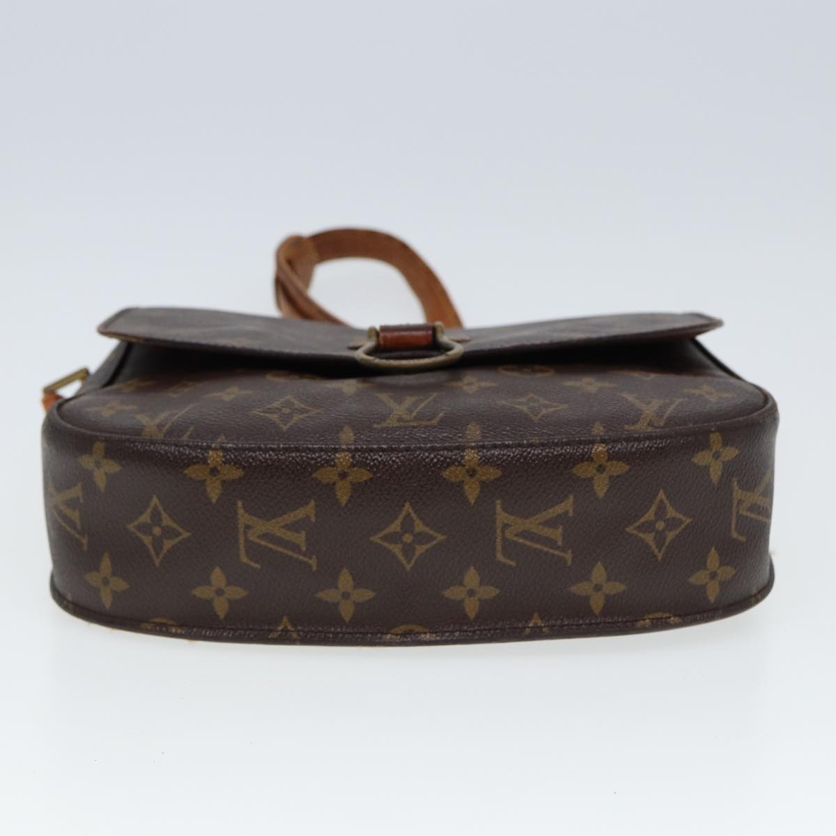 LOUIS VUITTON Monogram Saint Cloud GM Shoulder Bag M51242 Auth 78025