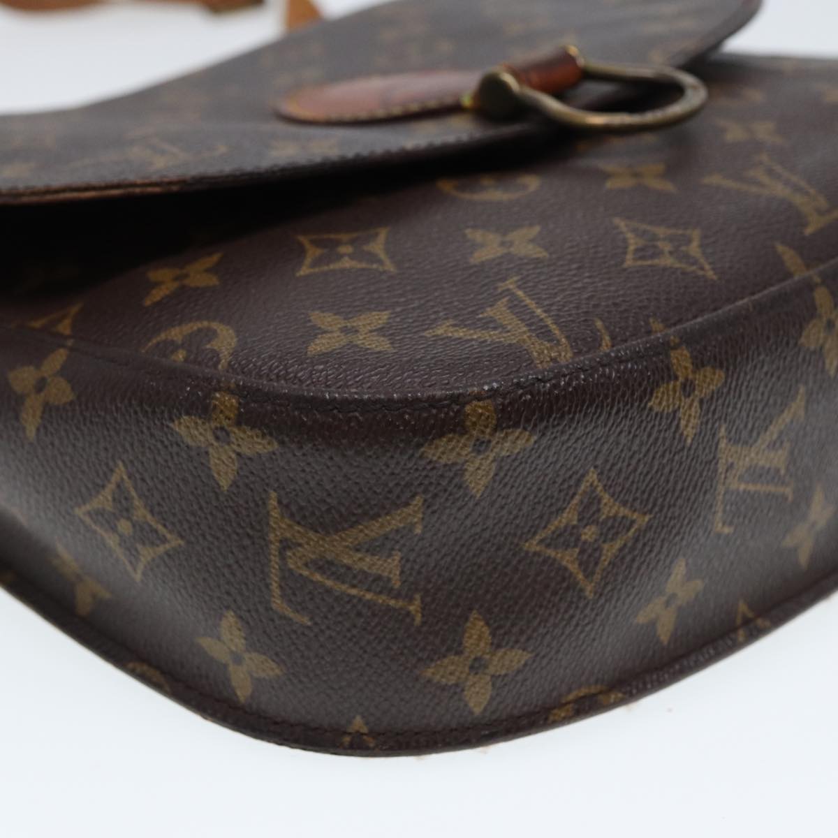 LOUIS VUITTON Monogram Saint Cloud GM Shoulder Bag M51242 Auth 78025