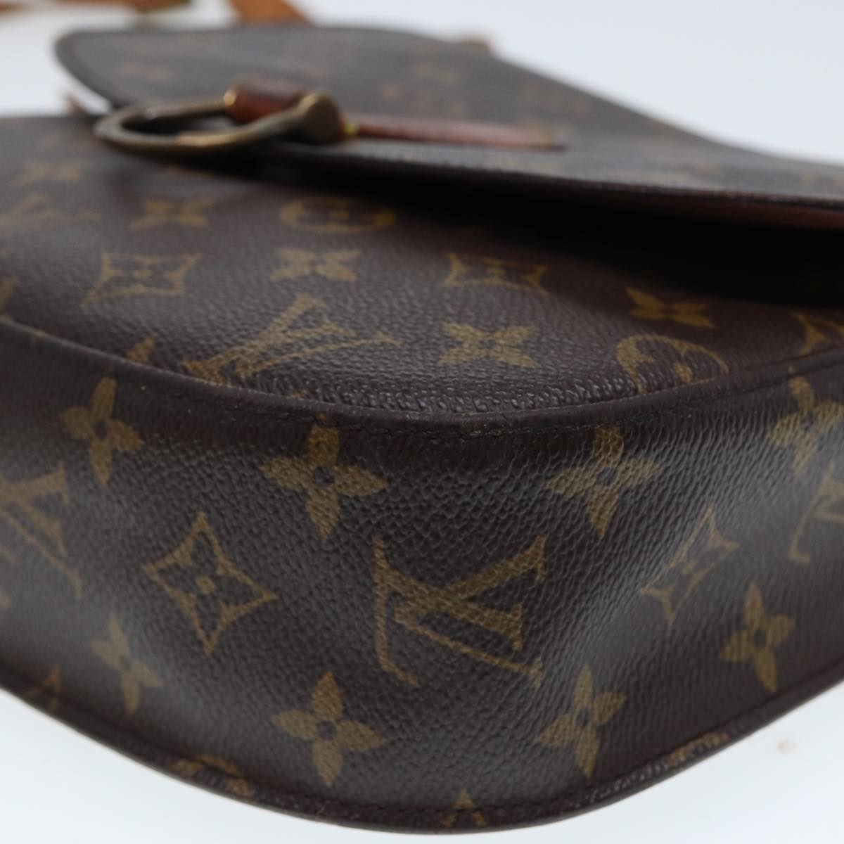 LOUIS VUITTON Monogram Saint Cloud GM Shoulder Bag M51242 Auth 78025